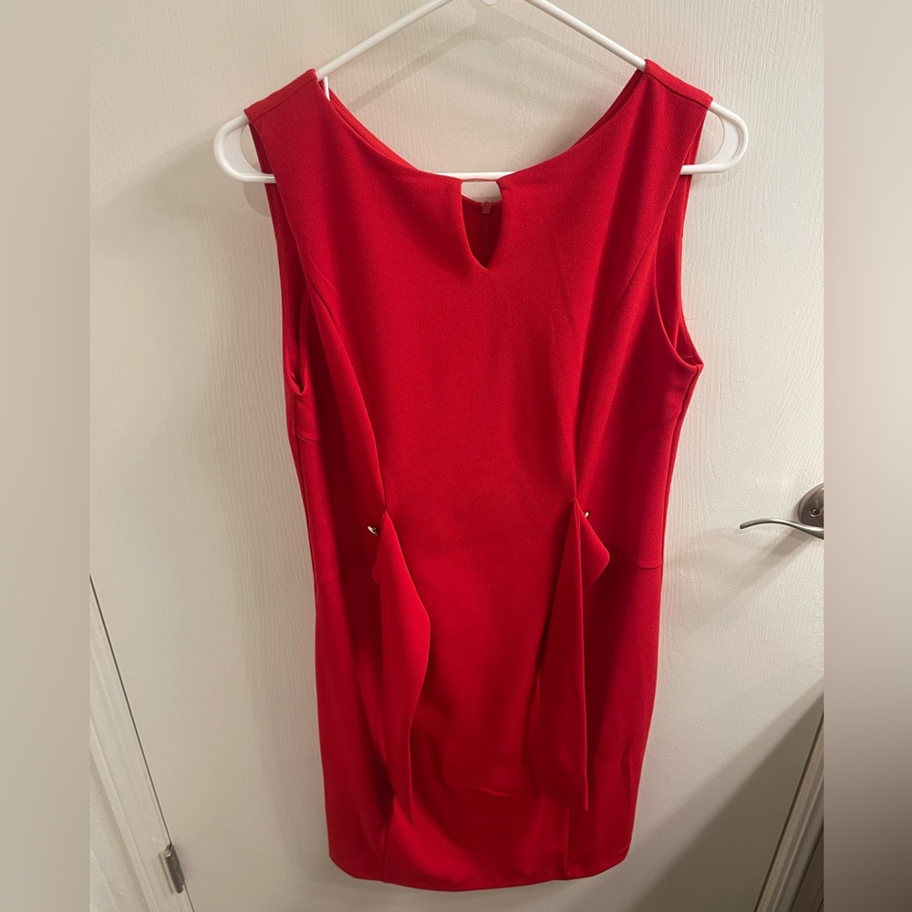 Red women’s dress